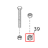 Flanged nut M8 DIN6923 FZB Bear Varimixer AR80 VL-1S