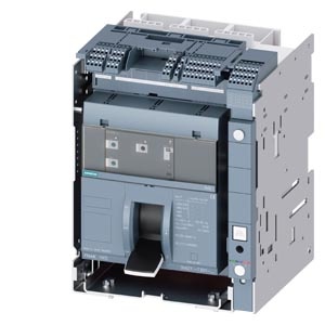 draw-out molded case circuit breaker w. handle with guide frame and PSS frame 1600; 4AUX and trip alarm switch S24; Icu "H" Icu=85kA @ 415V, 3-pole ETU320, LI, In=1600A rotary coding switch Ir=640...1600A Ii=1.5...15 x In N conductor protec. adjustable op 