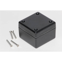 Корпус 167x107x65 мм, материал: пластик, черный, 1 шт Hammond 1594ESBK