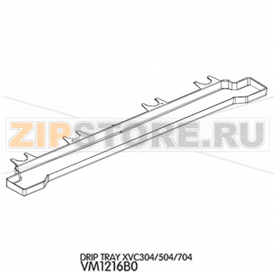 Drip tray Unox XVC 705 Drip tray Unox XVC 705Запчасть на деталировке под номером: 83Название запчасти на английском языке: Drip tray Unox XVC 705