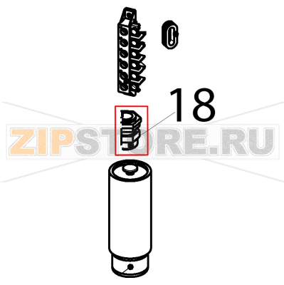 Pressacavo PG21 con dado Tecnoinox FR48FE7 Pressacavo PG21 con dado Tecnoinox FR48FE7Запчасть на деталировке под номером: 18