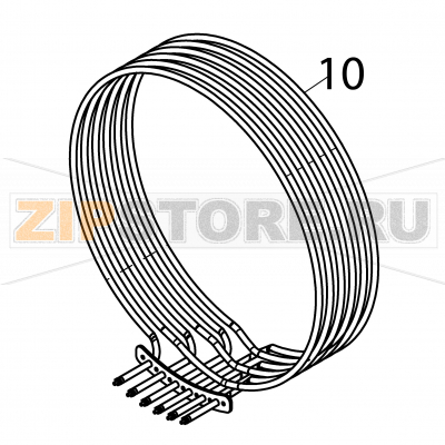 Interior resistor 3X5 KW Fagor VE-202 Interior resistor 3X5 KW Fagor VE-202Запчасть на деталировке под номером: 10Название запчасти Fagor на английском языке: Interior resistor 3X5 KW VE-202.