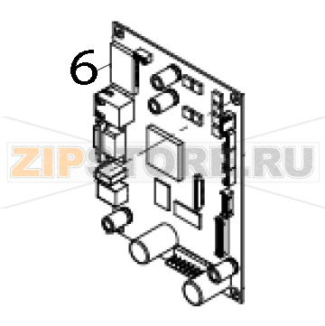 Main board assembly TSC ME240 Main board assembly TSC ME240Запчасть на деталировке под номером: 6