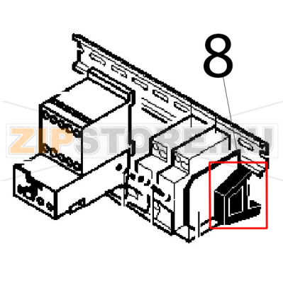 Terminal clamp Angelo Po FC1011G Terminal clamp Angelo Po FC1011GЗапчасть на деталировке под номером: 8