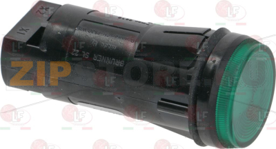 СИГНАЛЬНАЯ ЛАМПА ЗЕЛЕНАЯ  230V 