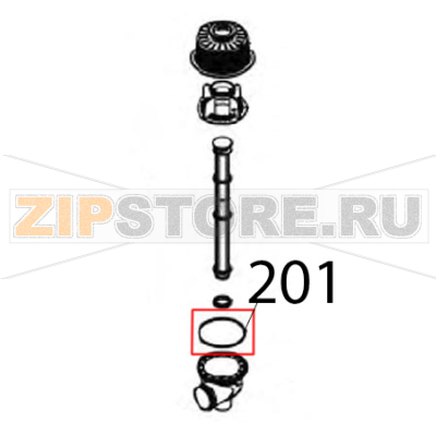 Guarnizione or collettore 101.20x3.53, NBR70 Vortmax DDM 660 Guarnizione or collettore 101.20x3.53, NBR70 Vortmax DDM 660Запчасть на деталировке под номером: 201