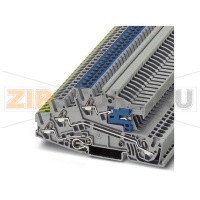 Монтажные многоярусные клеммы Phoenix Contact DTI 2,5-PE/L/NT