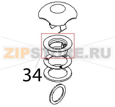 Sound reduc. Angelo Po FC1011G Sound reduc. Angelo Po FC1011GЗапчасть на деталировке под номером: 34