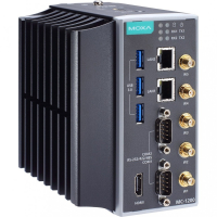 Компьютер встраиваемый 2.2 ГГц, Intel Celeron 3965U, 8 Гб, HDMI, 3xUSB 3.0 MOXA MC-1220-KL1-T-S