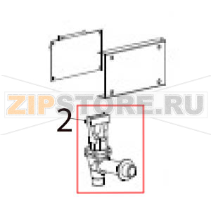 Water faucet Hurakan HKN-HVZ22 Water faucet Hurakan HKN-HVZ22Запчасть на деталировке под номером: 2