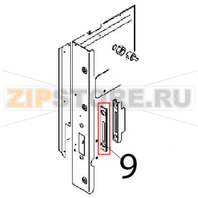 Flat bracket Angelo Po 1G1PE1E Flat bracket Angelo Po 1G1PE1EЗапчасть на деталировке под номером: 9