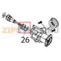 Water intake valve spring Hurakan HKN-ME709