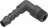 Angle connector 6x1/8