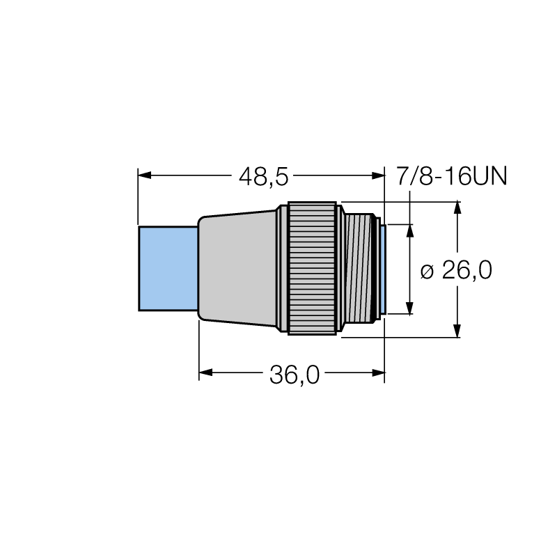 Резистор оконечный Turck RSM 57-TR2 