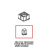 Grooved door pin bushing Unox XBC 805