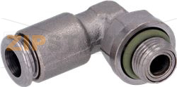 L-FITTING ø 1/8M GIREVOLE - ø 6 mm 