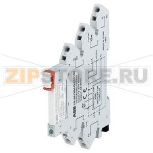 Реле на DIN-рейку CR-S012/024VADC1SZ, 10 шт ABB 1SVR405521R3200 