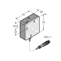 Светильник панельный Turck LEDWA70XD5-PM