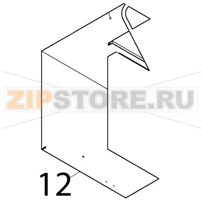 Hood Silanos E1000 Hood Silanos E1000Запчасть на деталировке под номером: 12