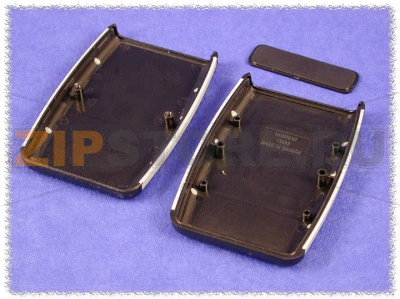 Пластина торцевая, материал: акрилонитрил, черная, 10 шт Hammond 1553DPLBK-10 