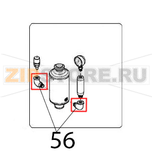 Elbow MF 3/8&quot; Angelo Po 1A1PI2G Elbow MF 3/8" Angelo Po 1A1PI2GЗапчасть на деталировке под номером: 56