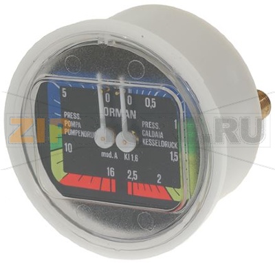 МАНОМЕТР БОЙЛЕРА-НАСОСА Ø 63 MM 