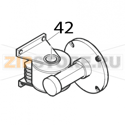 Riduttore MVF-49A 1/60 160/220 Elettrobar Niagara 2150 Riduttore MVF-49A 1/60 160/220 Elettrobar Niagara 2150Запчасть на деталировке под номером: 42