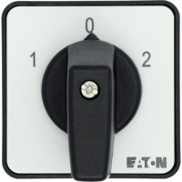 Переключатель полюсов, контакты: 8, 20 A, панель: 1-0-2, 60°, с фиксацией Eaton T0-4-8441/E