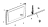 Ручка двери D=18 TH=7 L=708 Unox XF 043