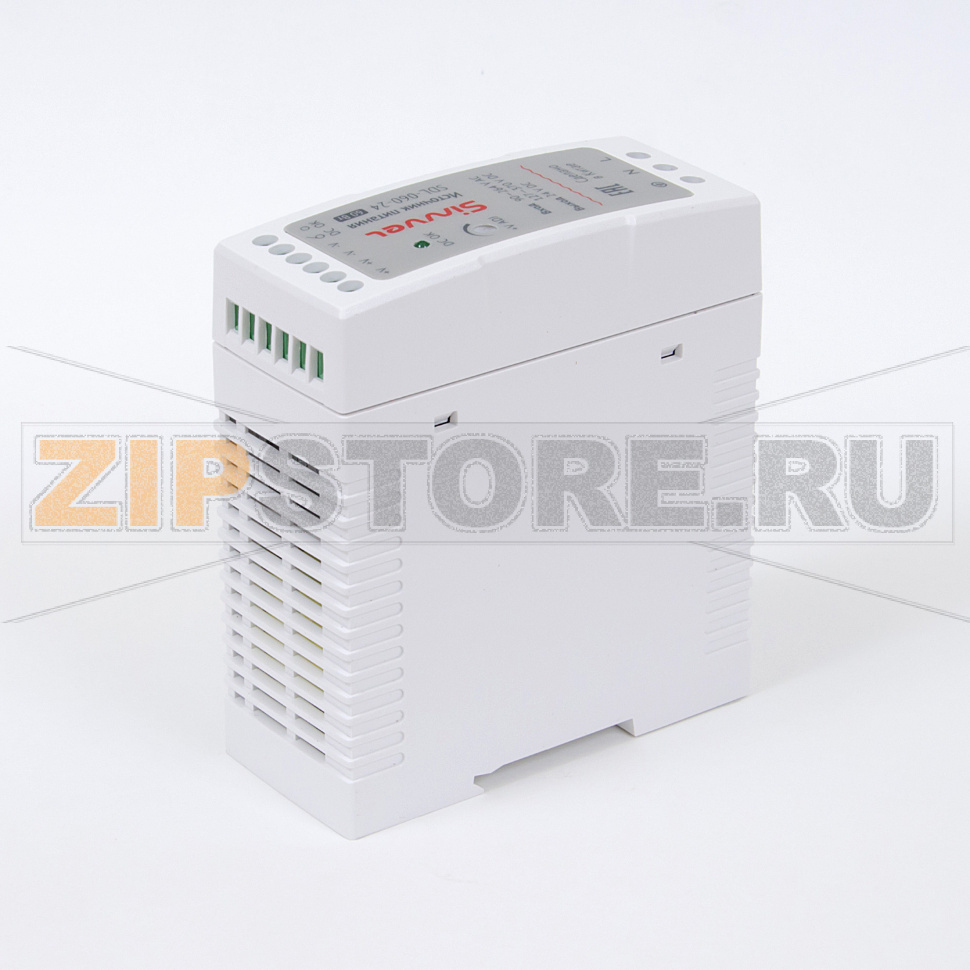 Блок питания 60 Вт, 90-264 В/AC, 127-370 В/DC, пластиковый корпус Sinvel SDL-060-24 