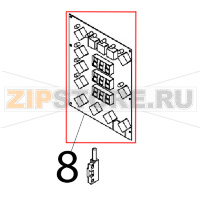 Scheda elettr. display Angelo Po BX61E