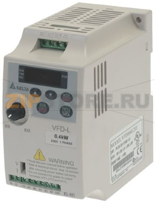 INVERTER DELTA 0,4KW VFD004L21E 