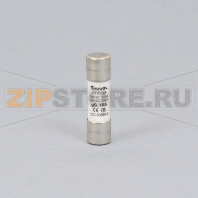 Вставка плавкая 10 А, gG, 10x38 мм Sinvel SV1038-10 
