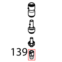 Nozzle - terminal - reduction Tecnoinox EFB06DSL