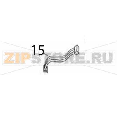 Dispenser cable assy Sato CG212DT Dispenser cable assy Sato CG212DTЗапчасть на деталировке под номером: 15Название запчасти на английском языке: Dispenser cable assy Sato CG212DT.