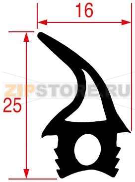GASKET FOR OVEN DOOR 665x1430 mm 