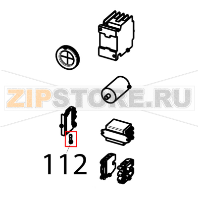 Glass fuse 5x20, 4 A, 250 V Tecnoinox EFC06M Glass fuse 5x20, 4 A, 250 V Tecnoinox EFC06MЗапчасть на деталировке под номером: 112