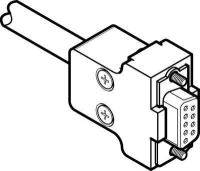 Кабель соединительный 5 м Festo KMP6-09P-8-5