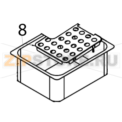 Oil pan Hurakan HKN-FR6E Oil pan Hurakan HKN-FR6EЗапчасть на деталировке под номером: 8