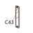 Cover parallel port Godex EZ-6200 plus