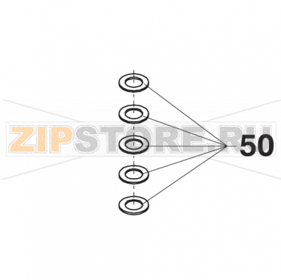 Washer Bear Varimixer AR40 VL-1S                                                                          Washer Bear Varimixer AR40 VL-1SЗапчасть на сборочном чертеже под номером: 50Название запчасти на датском&nbsp;языке: Washer Bear Varimixer AR40 VL-1S