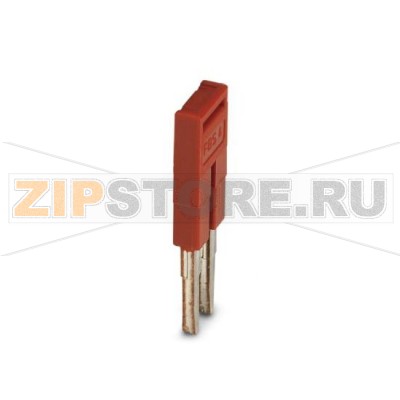 Перемычка Phoenix Contact FBS 2-4 Полюсов: 2, Цвет: красный.Минимальный заказ: 50 шт.Упаковка: 50 шт.