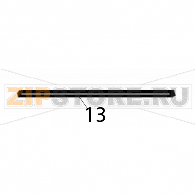 Shaft (p roller) Sato LT408 LH Shaft (p roller) Sato LT408 LHЗапчасть на деталировке под номером: 13Название запчасти на английском языке: Shaft (p roller) Sato LT408 LH.