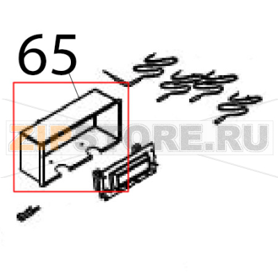 Card protection Angelo Po IS102SR Card protection Angelo Po IS102SRЗапчасть на деталировке под номером: 65
