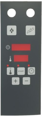 BLACK ELECTRONIC PLATE 