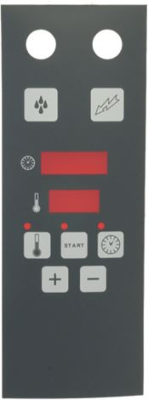 BLACK ELECTRONIC PLATE 