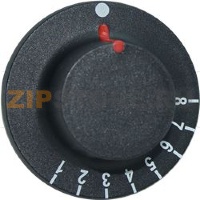 MANOPOLA NERA ø 50 mm 0-1-2-3-4-5-6-7-8