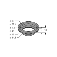 Фланец монтажный Turck MF-R30