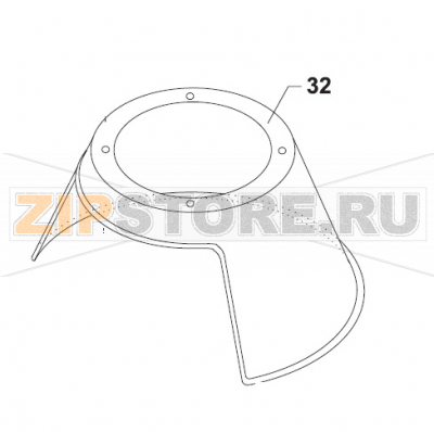 Sold as 56P40Z or 56P40.1Z Bear Varimixer AR40 VL-1S                                                         Sold as 56P40Z or 56P40.1Z Bear Varimixer AR40 VL-1SЗапчасть на сборочном чертеже под номером: 32Название запчасти на датском&nbsp;языке: Sold as 56P40Z or 56P40.1Z Bear Varimixer AR40 VL-1S