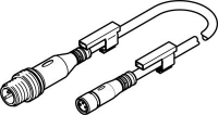 Кабель соединительный 0.5 м Festo NEBU-M8G3-K-0.5-M12G3